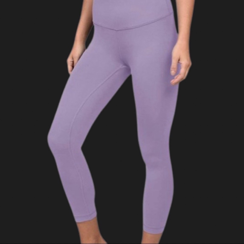 90 Degree By Reflex Power Flex High Waist Legging - Lilac Mist - Picture 3 of 9